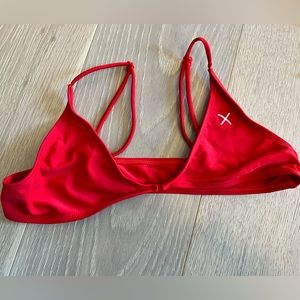 Boutine x Los Angeles red bikini top M bottoms L